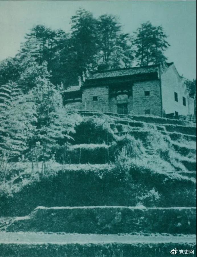 1928年5月，湘贛邊界工農(nóng)兵蘇維埃政府在寧岡茅坪成立。圖為湘贛邊界工農(nóng)兵蘇維埃政府舊址。